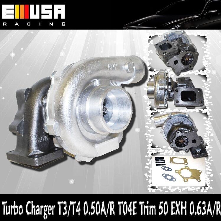 T3/T4 Hybrid Turbo Charger .50 A/R T04E T3 T4 0.63 A/R Turbine Wheel (Hot Side)