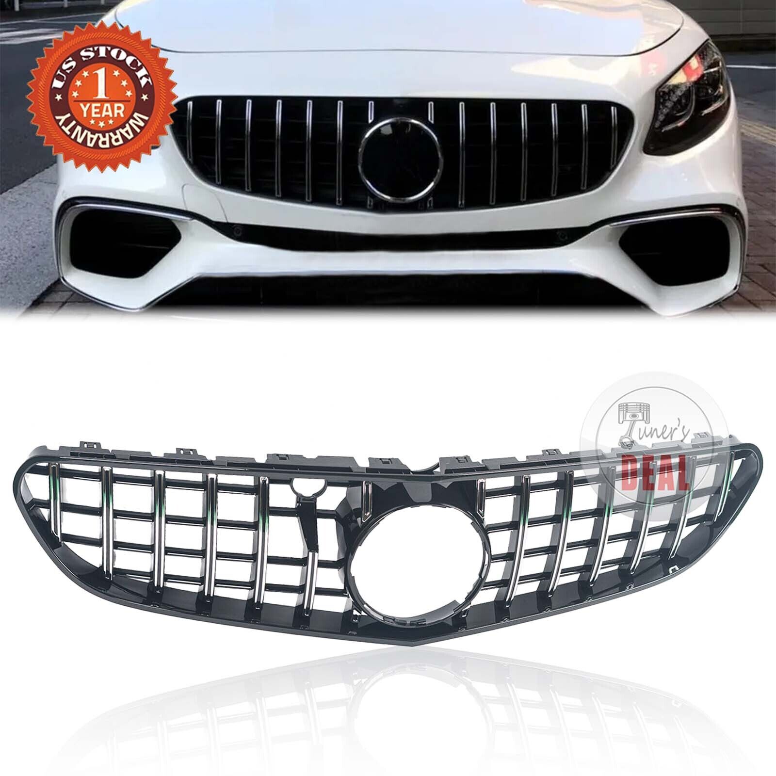 Front Grille Grill For Mercedes Benz W217 S63(ONLY) AMG Pre-/Facelift 2014-2020