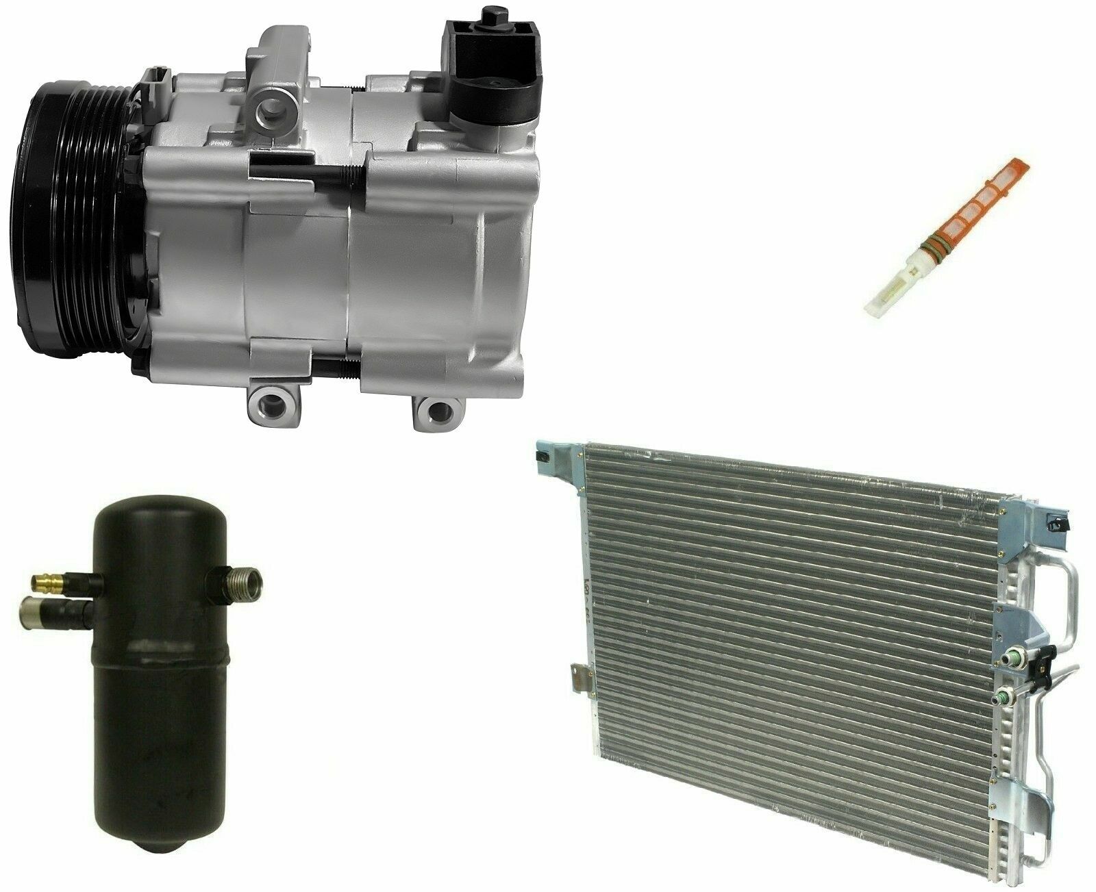 NEW RYC AC Compressor Kit W/Condenser AD09A-N Fits Grand Marquis 4.6L 95 96 97
