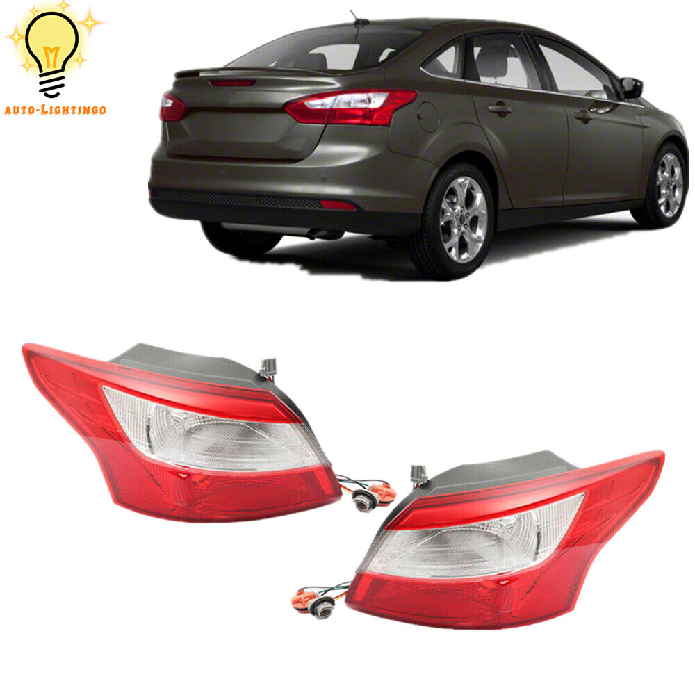 For 2012-2013 14 Ford Focus Outer Brake Lamp Assembly Left&Right Side Tail Light
