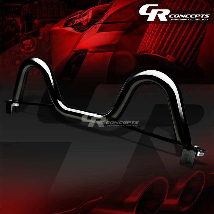 FOR 89-05 MAZDA MIATA MX5 JDM DUAL/TWIN-LOOP BLACK STAINLESS STEEL ROLL CAGE/BAR