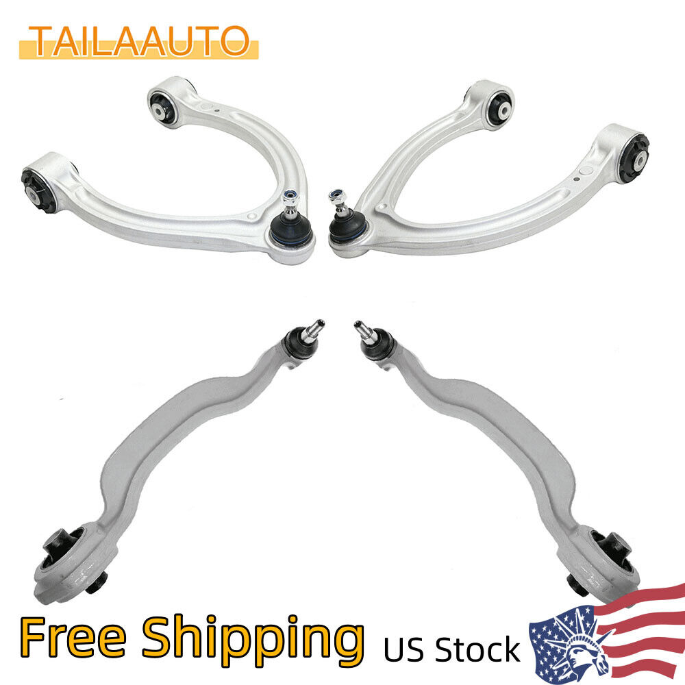 Front Control Arm Ball Joint Suspension Kit Set for Mercedes S-Class W221 4Pcs