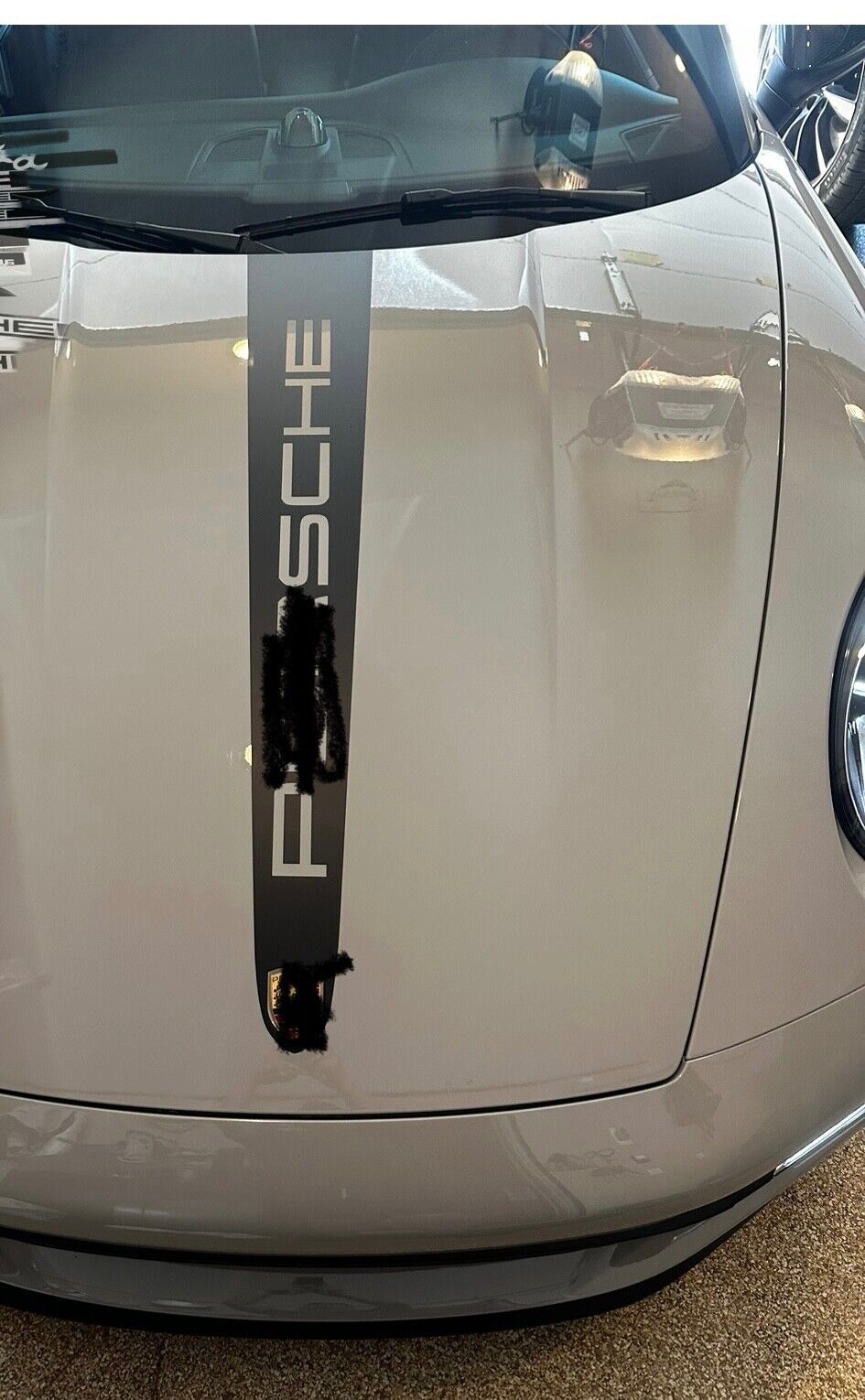 Custom Hood Stripe Decal for Porsche 911 2020-2023 992