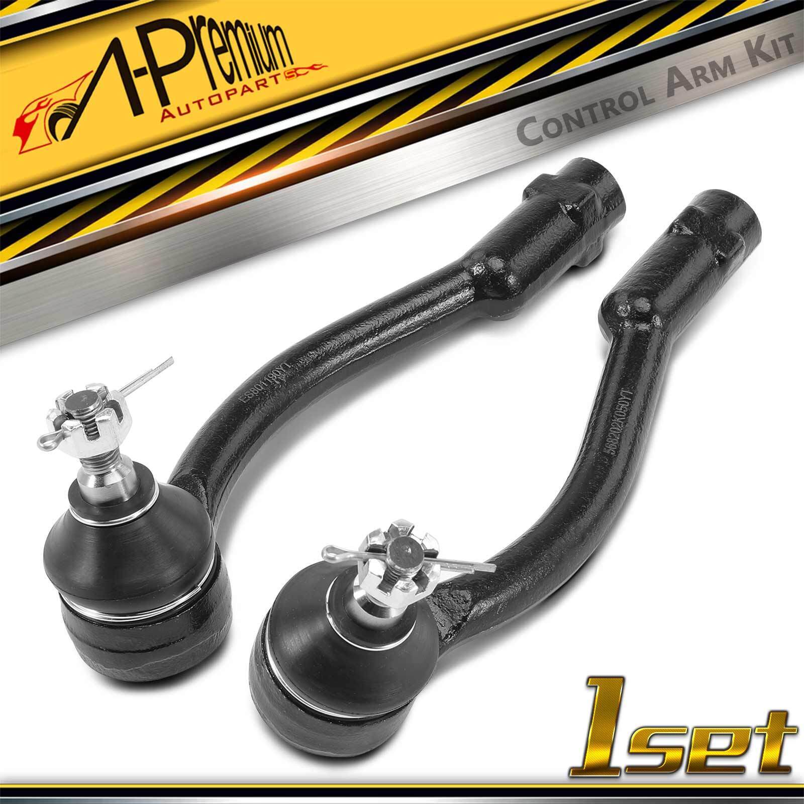 2x Driver & Passenger Outer Side Tie Rod End for Kia Soul 2010 2011 2012 2013
