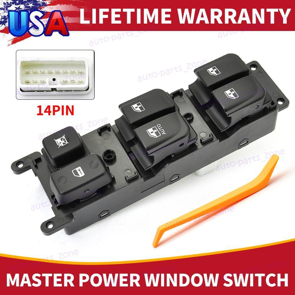 Front Left Power Window Master Switch For Hyundai Sonata 2005-2007 935703K010