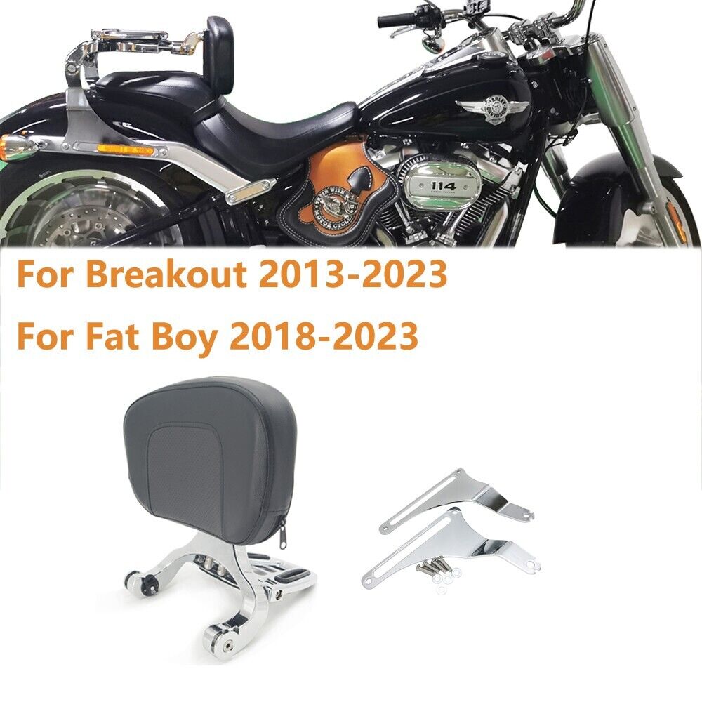 Multi-Purpose Backrest Sissy bar For Harley Breakout 2013-2023 Fat Boy 2018-2023