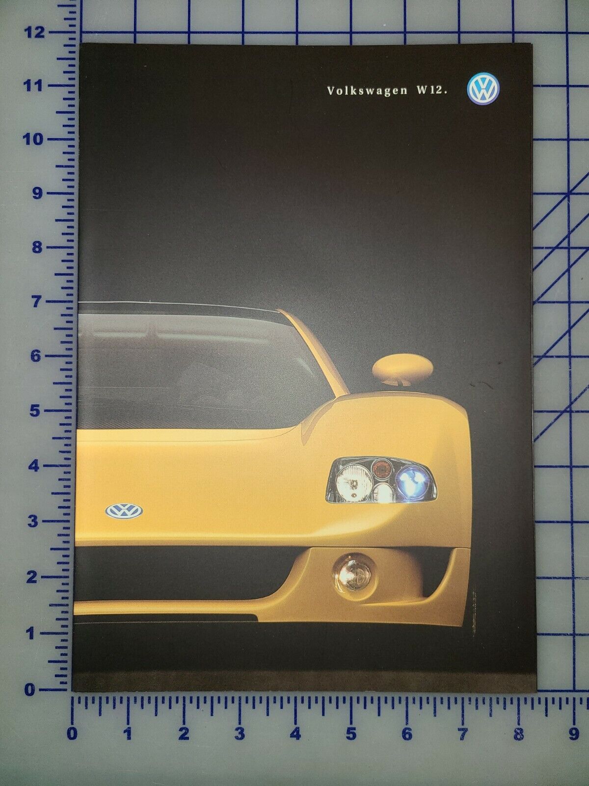 1998 Volkswagen Roadster W12 Supercar Concept Brochure Folder 