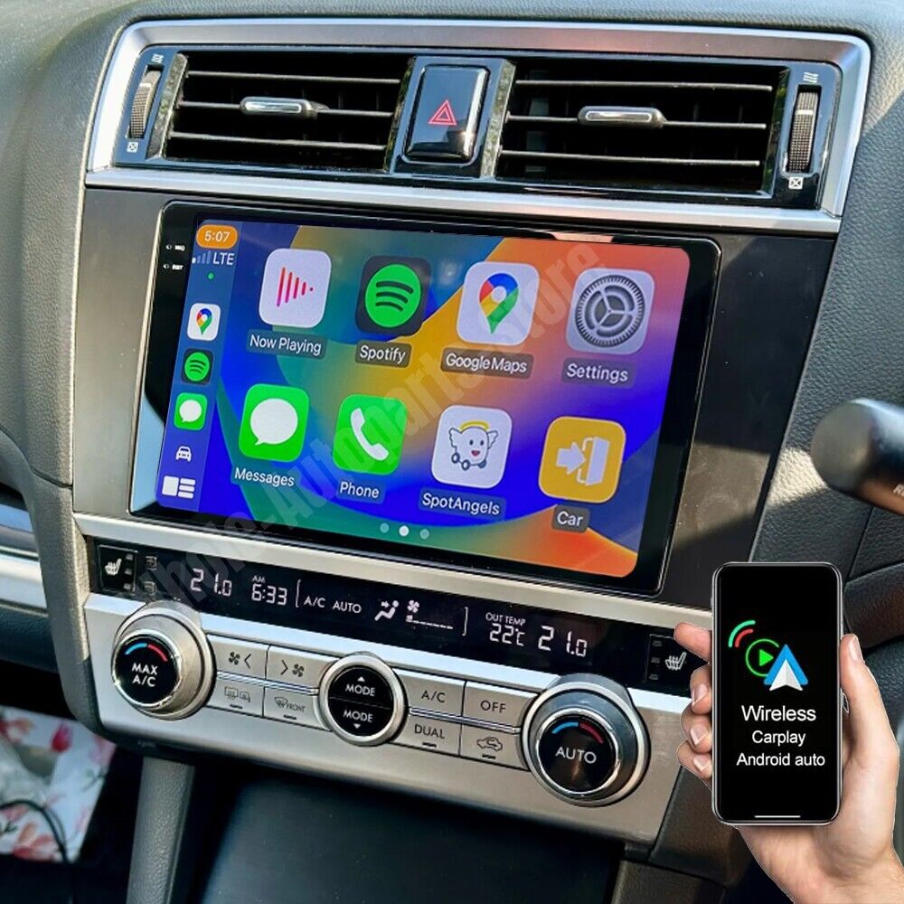 For 2015-18 Subaru Legacy Outback Apple Carplay Android 13 Car Stereo Radio GPS