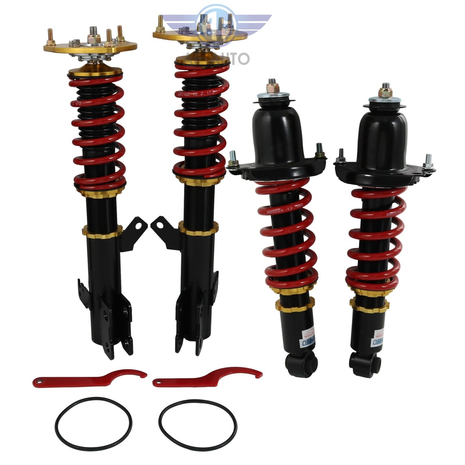 JDMSPEED Coilovers Lowering Kit For Toyota Corolla 03-08 Adjustable Height