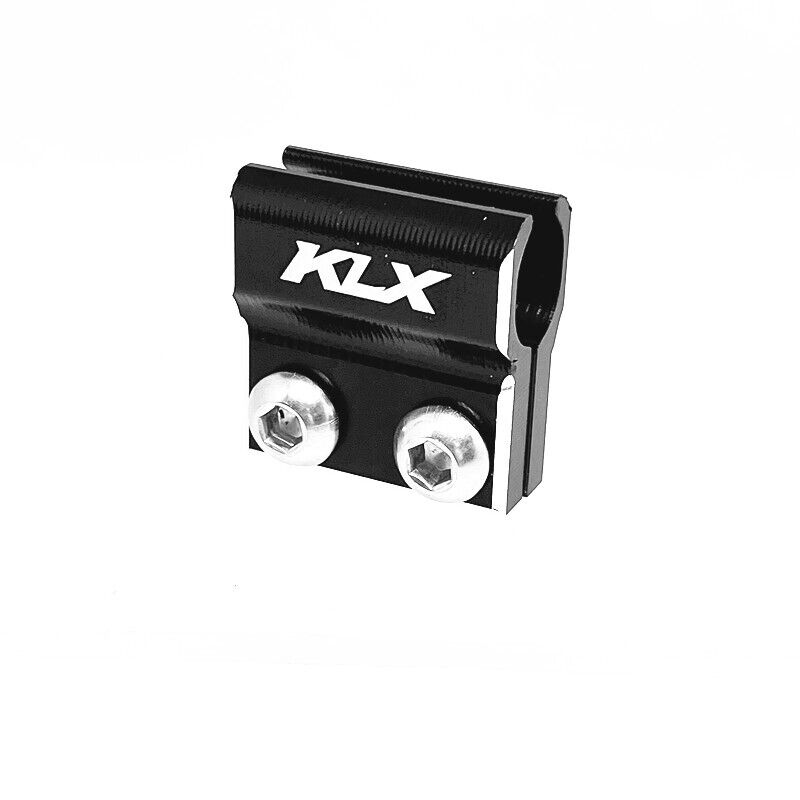 KLX LOGO Front Brake Lines Hose Clamp For KAWASAKI KLX125,D-TRACKER125 KLX150BF