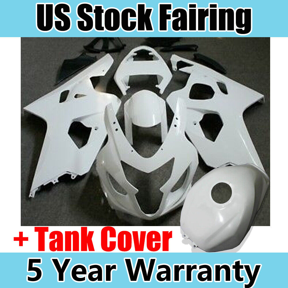 Fairing Kit + Tank Cover For Suzuki GSXR600 GSXR750 2004 2005 Injection Bodywork