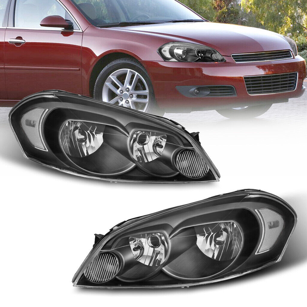 Front Headlights Assembly For 2006-2013 Chevrolet Impala 2006-2007 Montee Carlo