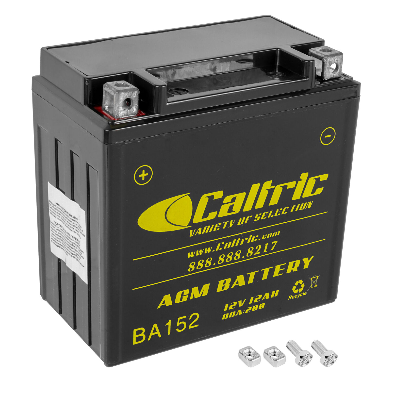 AGM Battery for Kawasaki  Concours 14 ZG1400 ABS  2008-2022 12V / 12Ah / CCA200