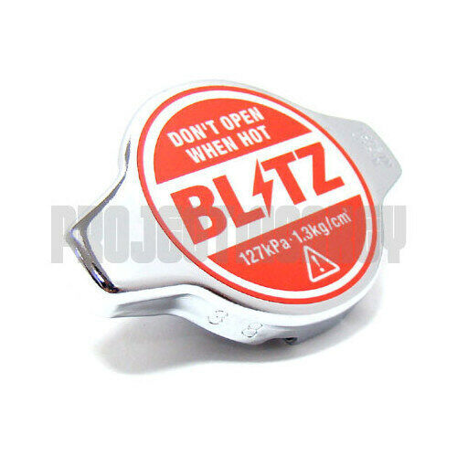 Blitz 18561 Racing High Pressure Radiator Cap Type 2 1.3kg/cm Red JDM Genuine