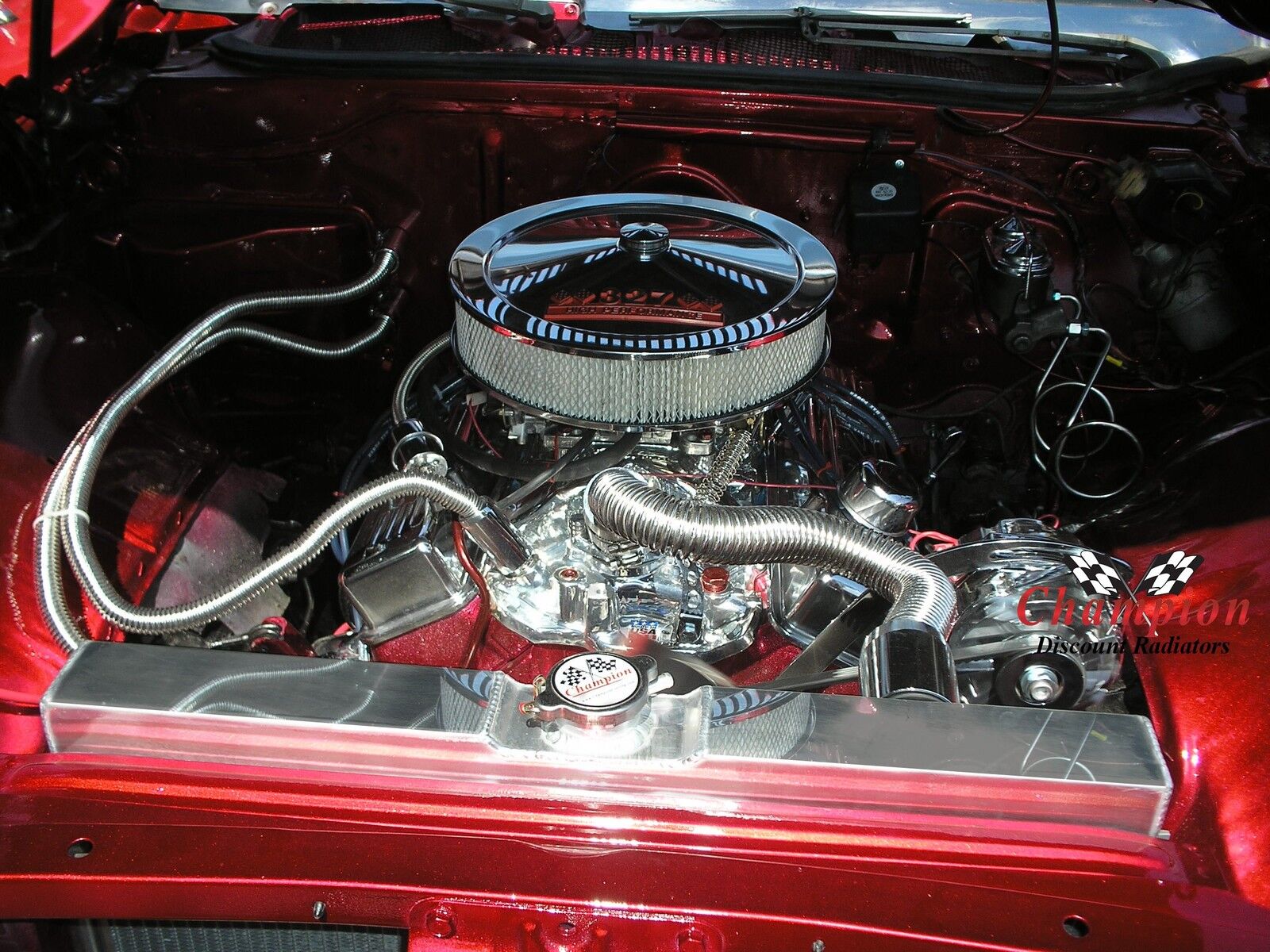 1959 1960 1961 1962 1963 1964 1965 1966 1967 1968 Chevy Impala 2 Row DR Radiator