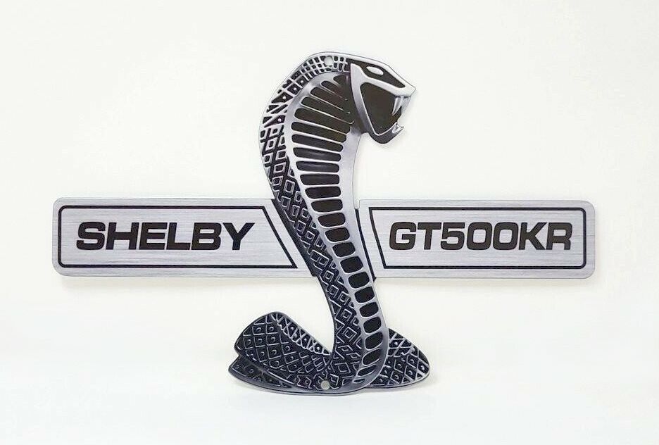 SHELBY GT500KR Badge Steel Magnet  - 4