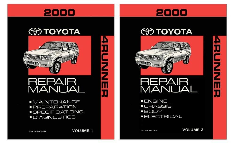 2000 Toyota 4-Runner Shop Service Repair Manual