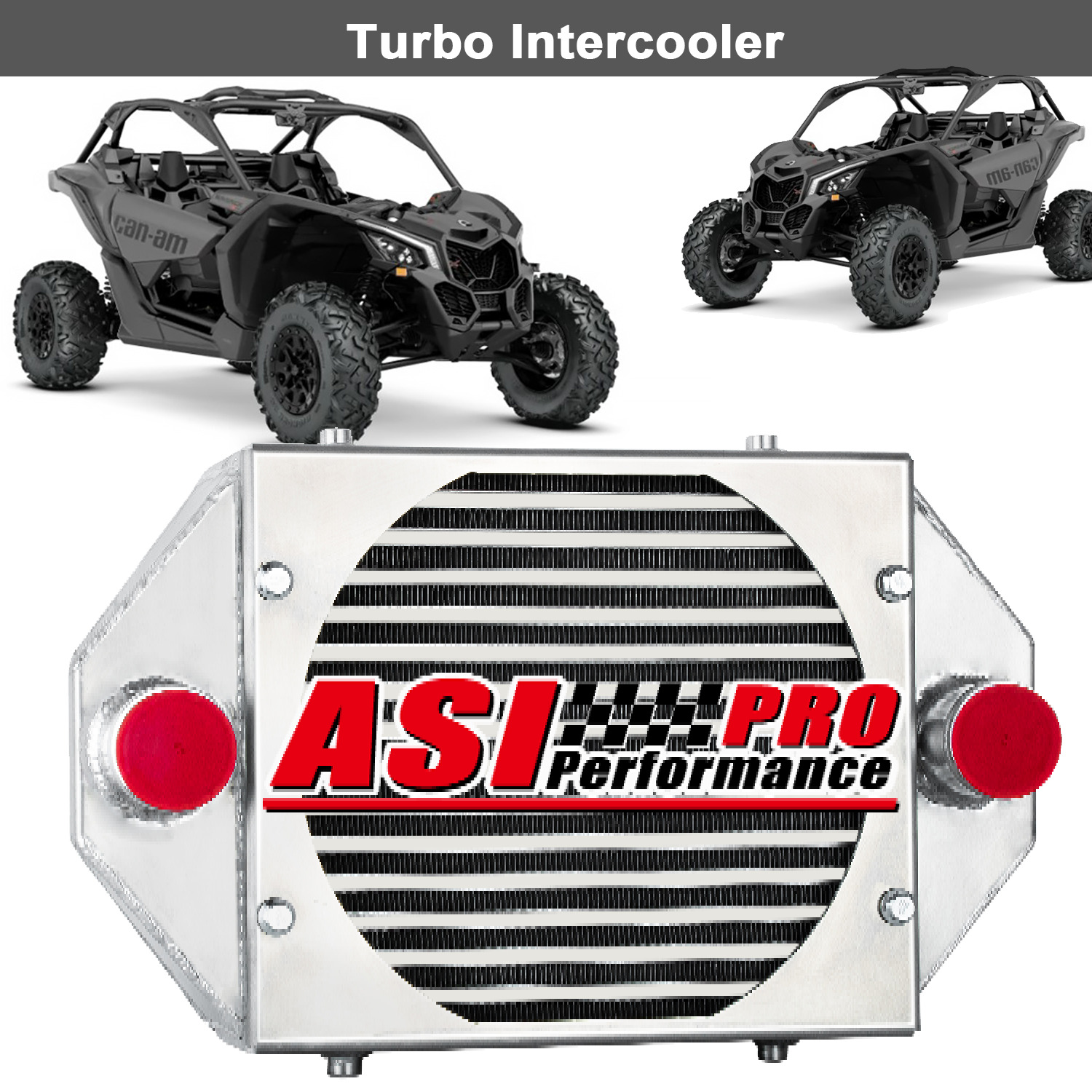 Turbo Intercooler for Can-Am Maverick X3R DS RS XMR RC  Aluminum 707800613