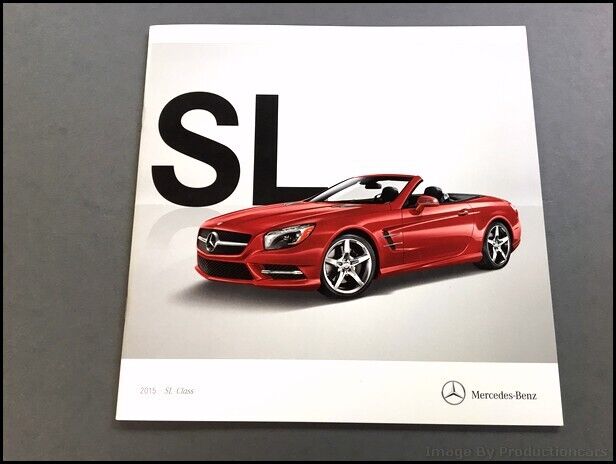 2015 Mercedes Benz SL-Class 28-page Car Brochure Catalog - SL400 SL550 SL65 AMG