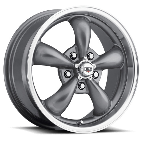 REV Wheels 100S-2807300 100 Series- 20x8 - 4.5 bs - 5x5/5x127 - Gray