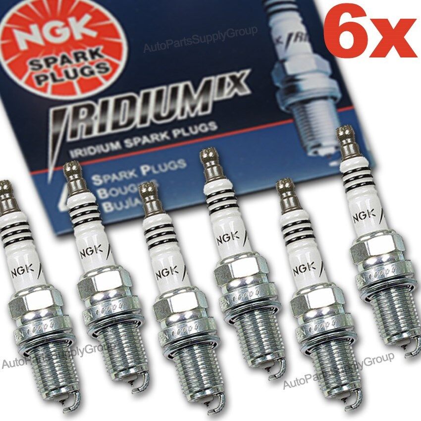 6 Genuine NGK Iridium IX Spark Plugs Set LTR6IX11 6509 Power, Mileage JAPAN New