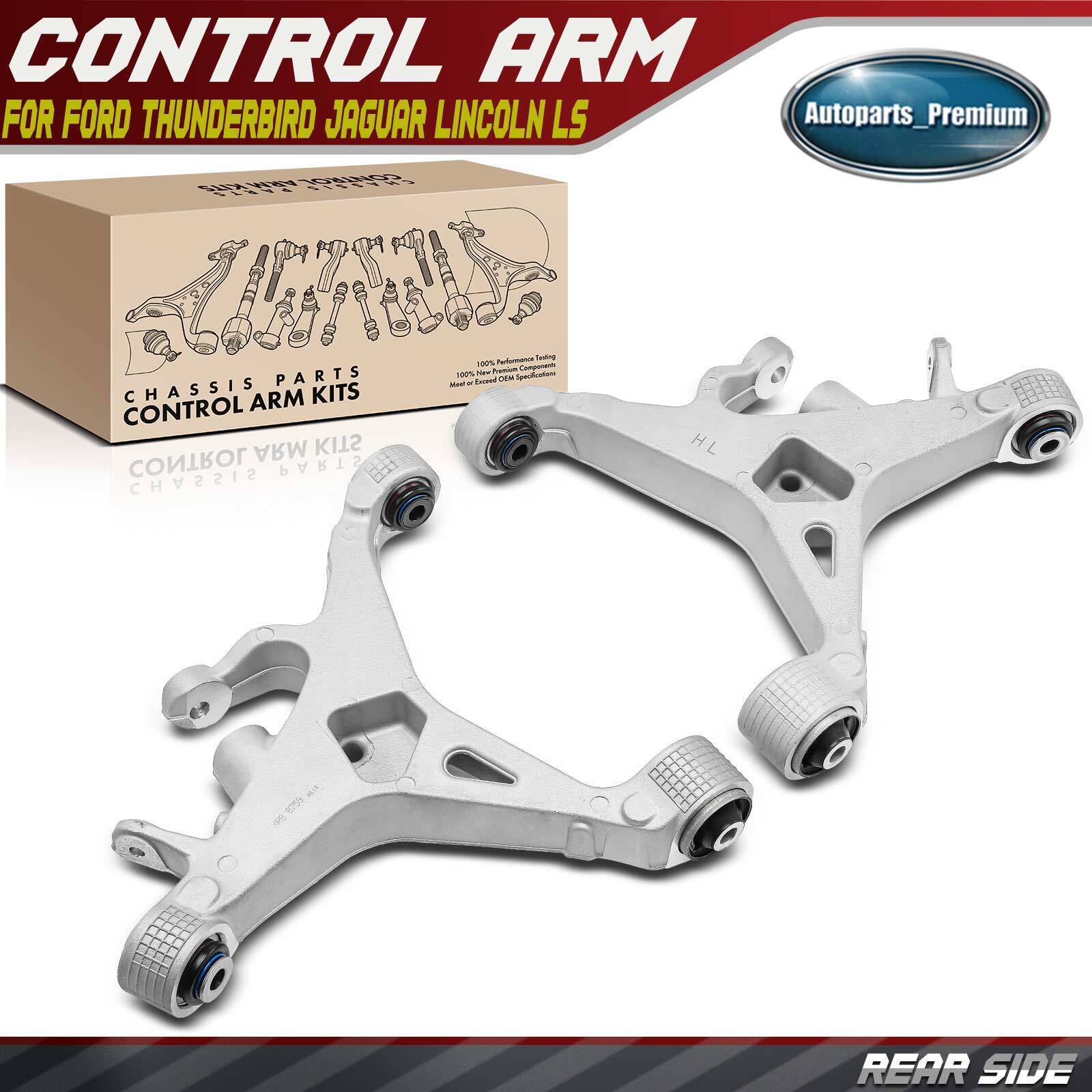 2Pcs Rear Left & Right Lower Control Arm for Ford Thunderbird Jaguar Lincoln LS
