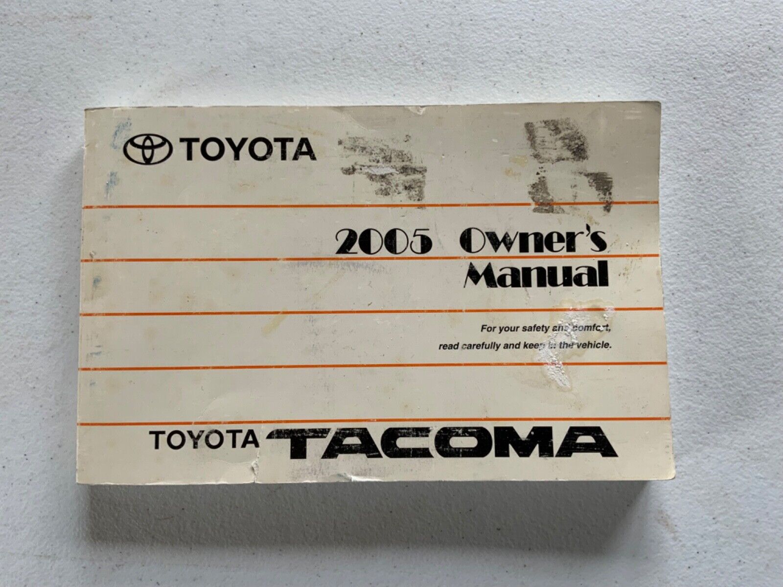 Owner\'s Manual Toyota Tacoma 2005