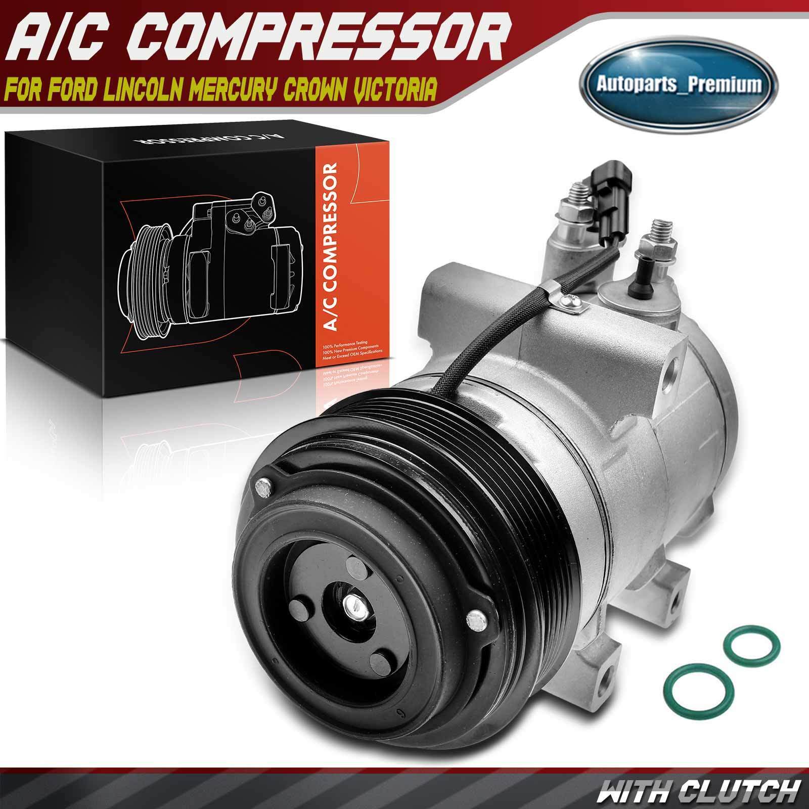 New AC Compressor with Clutch for Ford Lincoln Town Car Ford Explorer Mercury