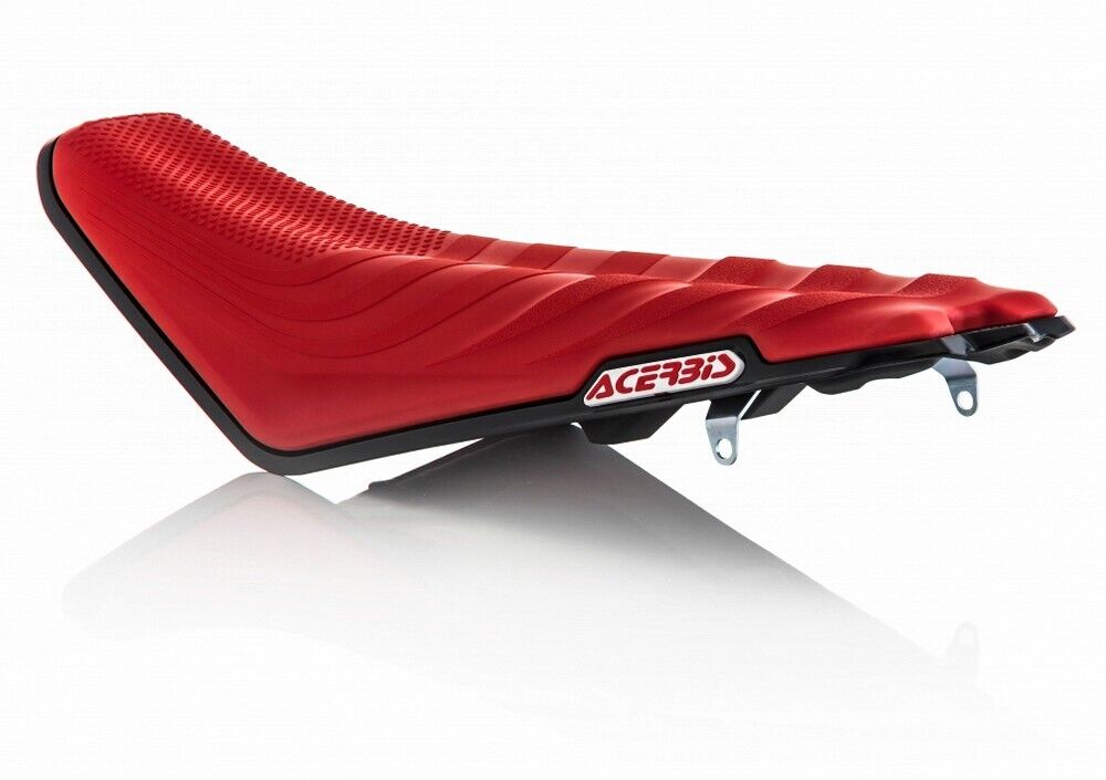 ACERBIS RED/BLK X-Seat for 2017-2022 Honda CRF450R/RX/L/RL, 2018-2021 CRF250R/RX