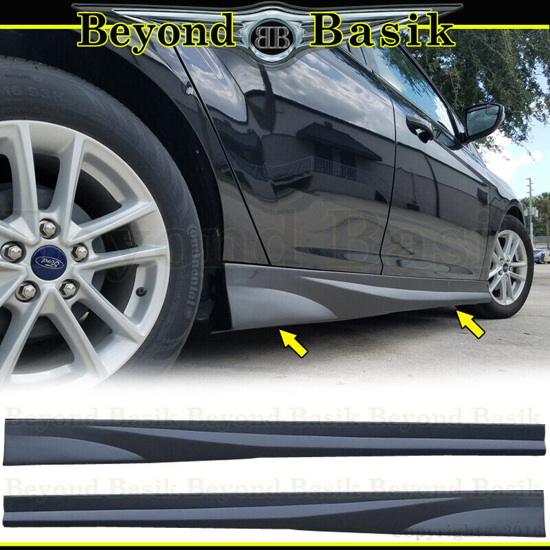 2012 13 14 15 2016 2017 2018 Ford Focus NEFD Style ADD ON SIDE SKIRTS Body Kit 