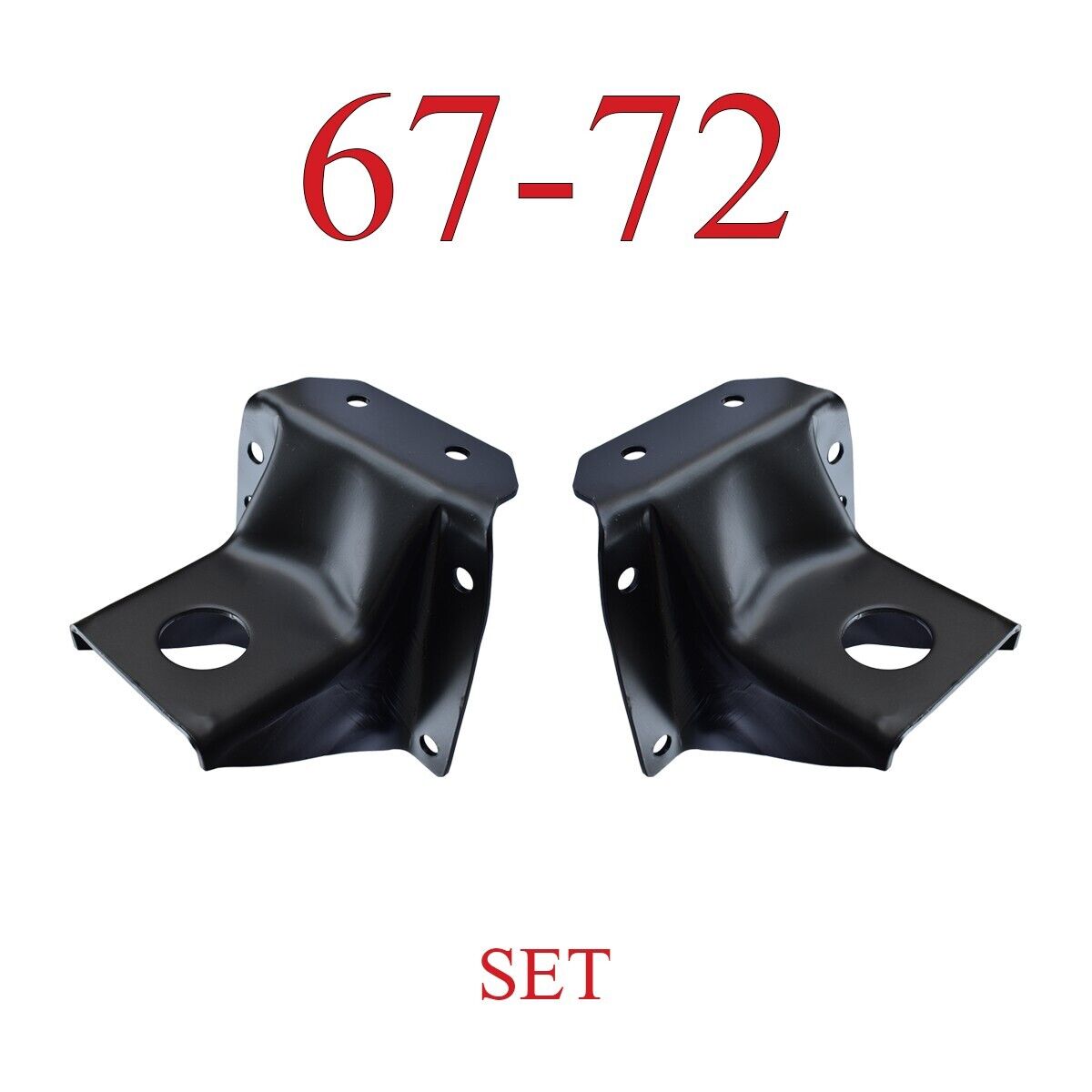 67 72 Chevy Front Frame Side, Cab Mount Perch Set, GMC, 0849-415
