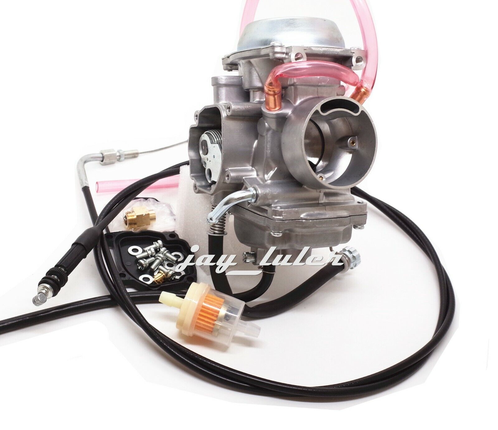 Carburetor & Throttle Cable For Suzuki Quadrunner 4WD LT4WD 1987-1993