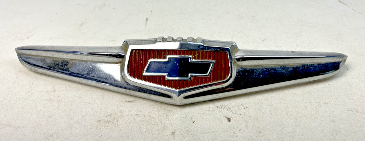 Vintage 1949 Chevrolet Hood Emblem