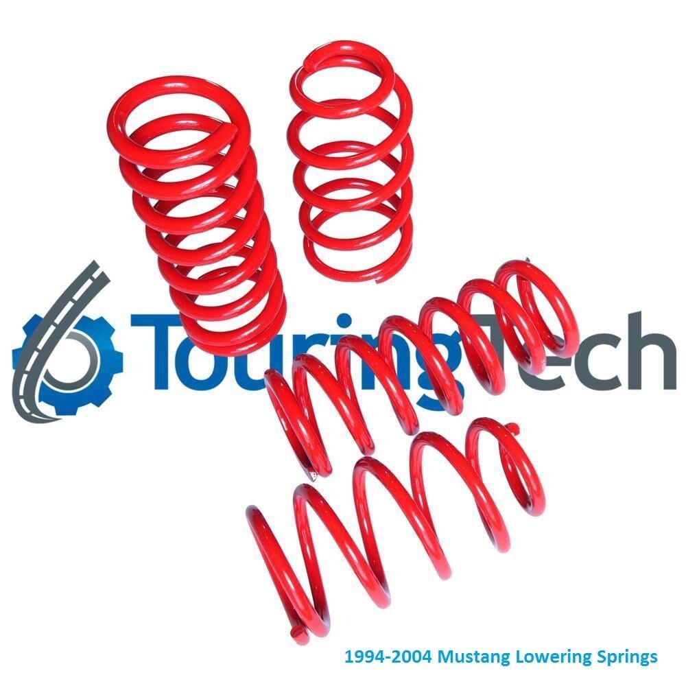 Touring Tech Performance Lowering Springs 79-04 Mustang 1.6\
