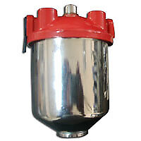 Large Red Top Single P ort Fuel Filter
