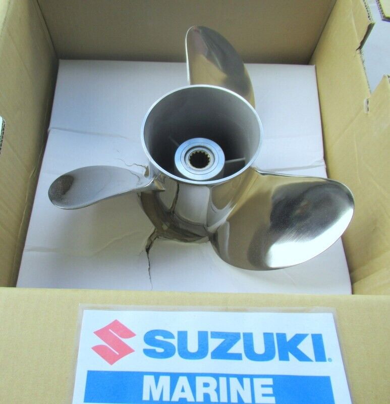 Suzuki Marine 990C0-0091R-27 Rear Propeller 3x15.5x25.5 OEM New Boat Parts