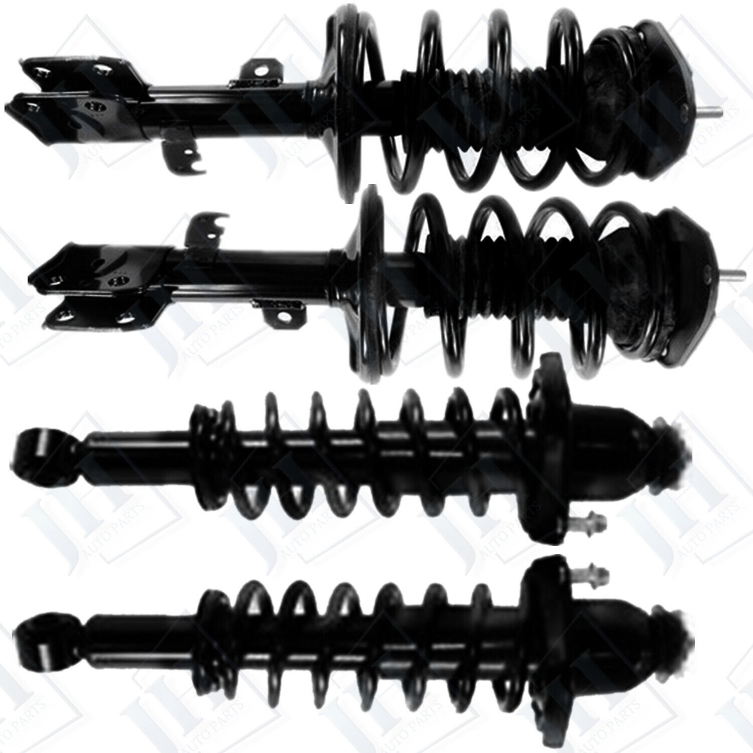 4pc Front & Rear Strut w/ Coil-Spring for 2009 - 2013 Toyota Corolla 1.8L