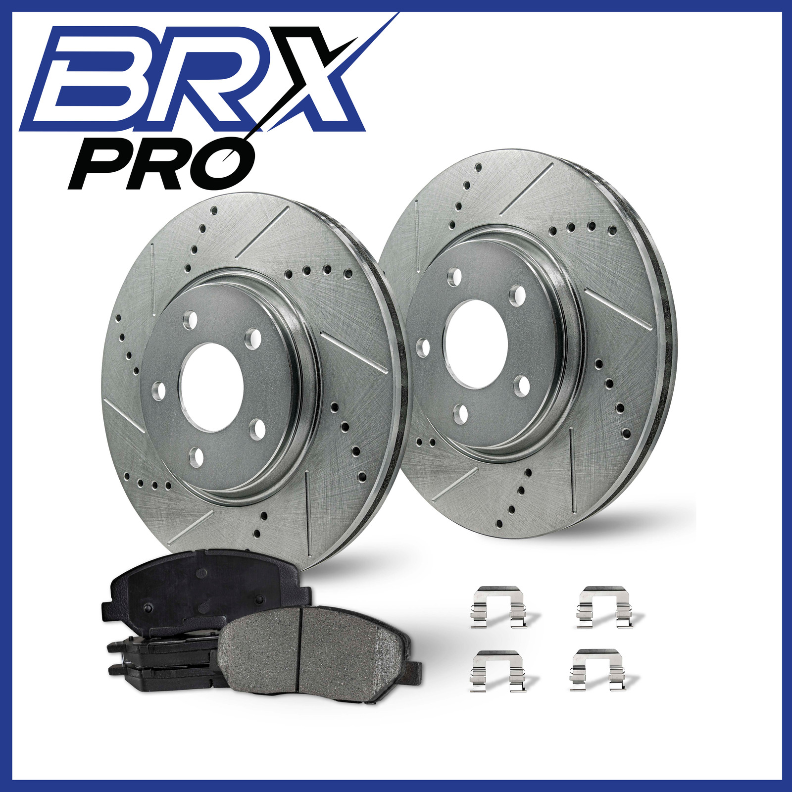 296 mm Front Rotor + Pads For Nissan Maxima 2002-2003|NO RUST Brake Kit