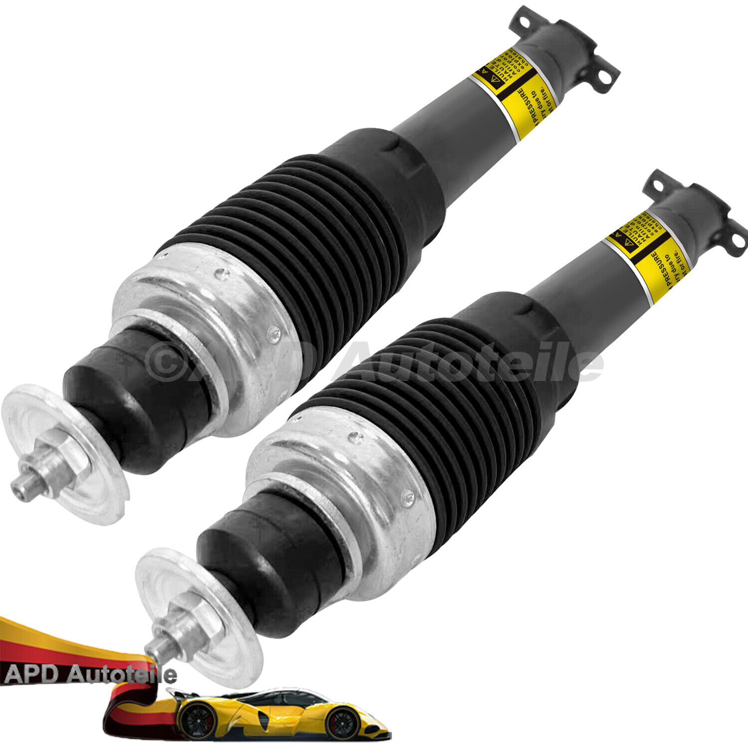 2X Front Shock Struts Absorbers w/Magnetic For Corvette C5 C6 03-13 Cadillac XLR