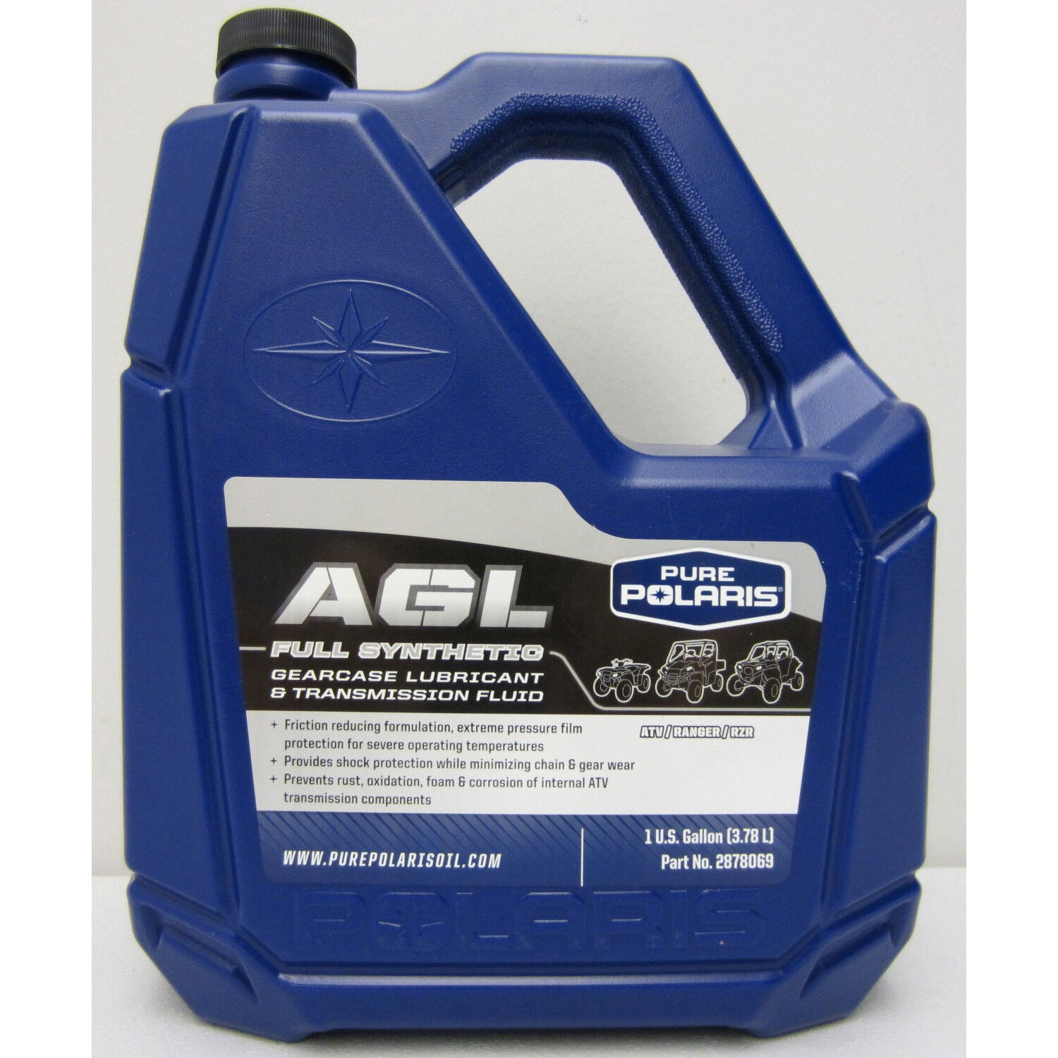 Polaris AGL Plus Synthetic Gearcase Oil Lube Lubricant/Transmission Fluid Gallon