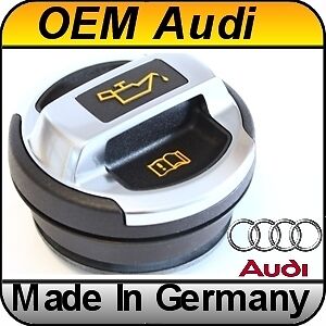 OEM Audi R8 Chrome Oil Filler Cap A3 A4 A5 A6 TT A8 RS