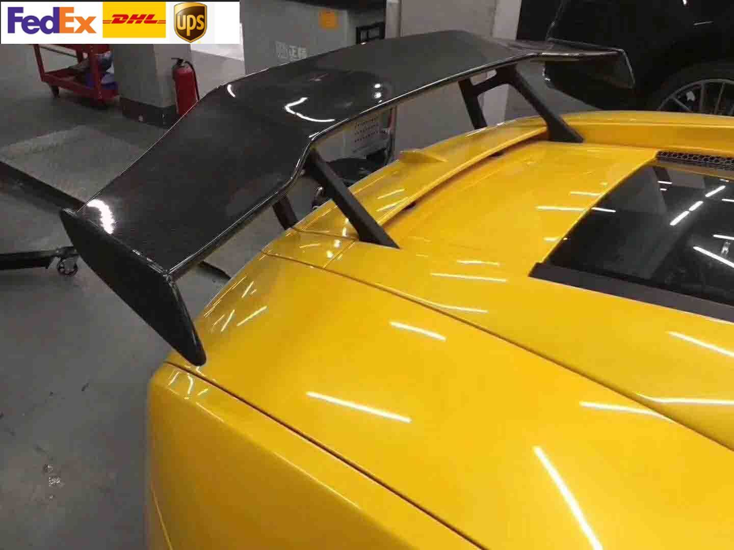 Carbon Fiber Rear Trunk Spoiler Wing For Lamborghini Gallardo 550 560 570
