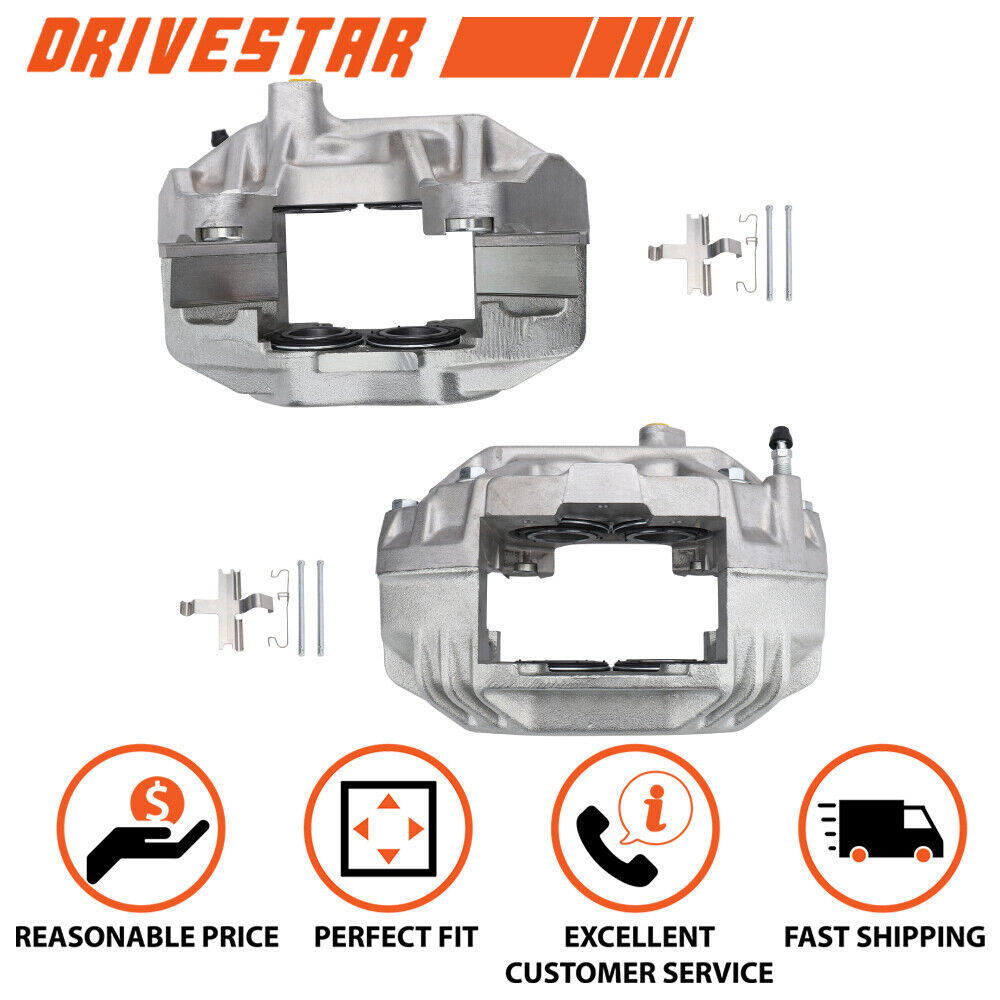 Drivestar Set:2 Front Disc Brake Caliper for 93-98 Toyota Supra 3.0L