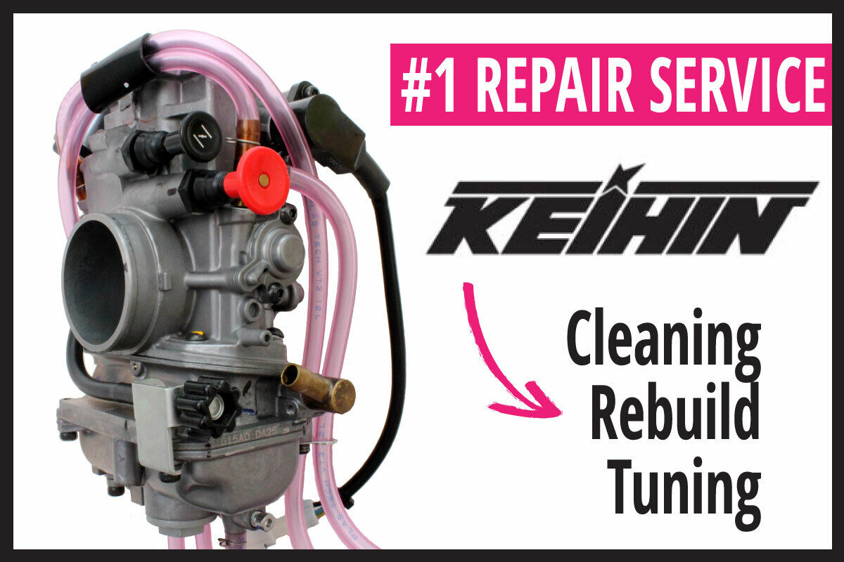 Keihin FCR Carburetor Service with Cleaning, Rebuild & Tuning - All Bikes & ATVs