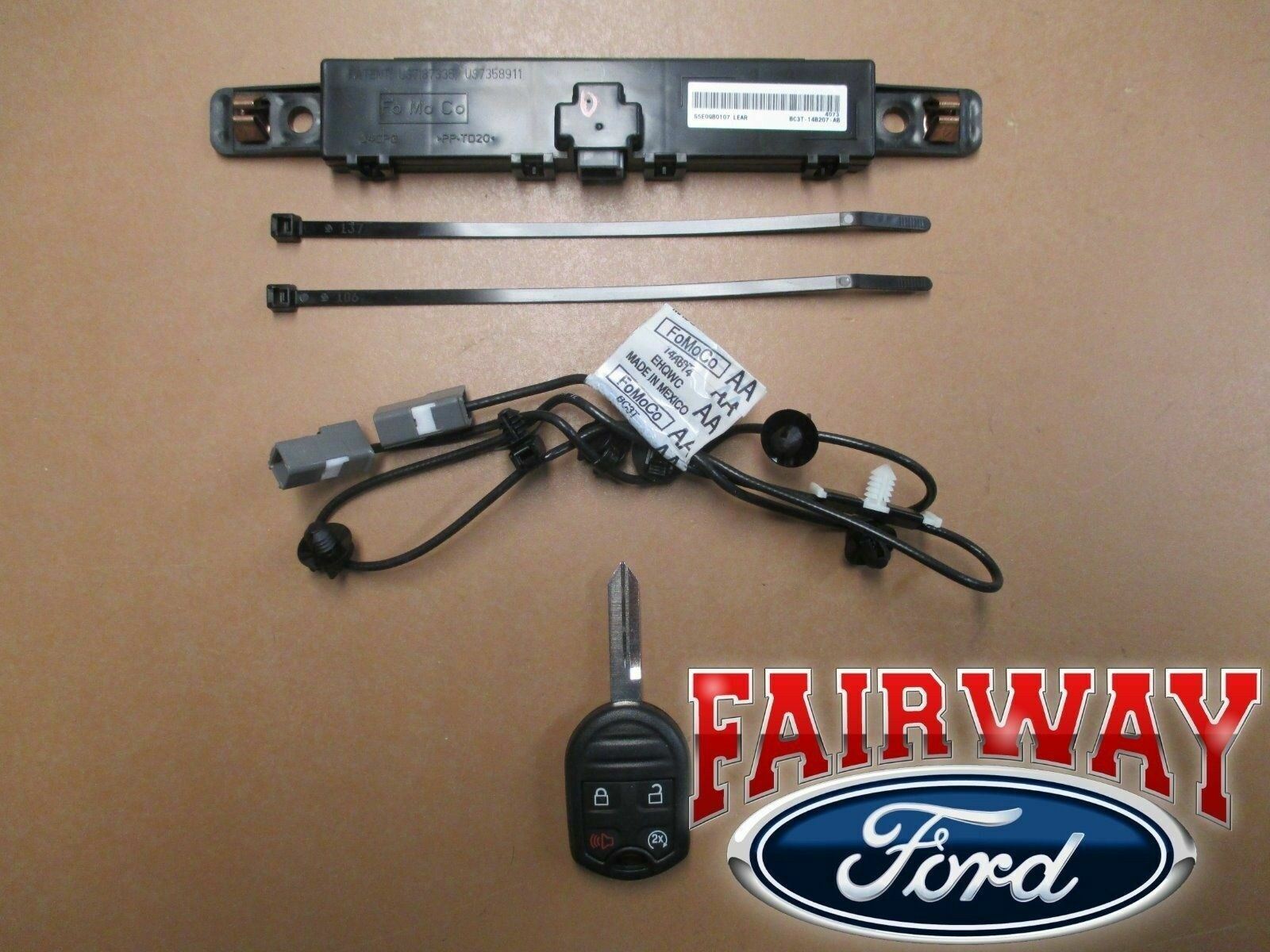 11 thru 14 F-150 OEM Genuine Ford Remote Start Kit - Single Key - FACTORY NEW