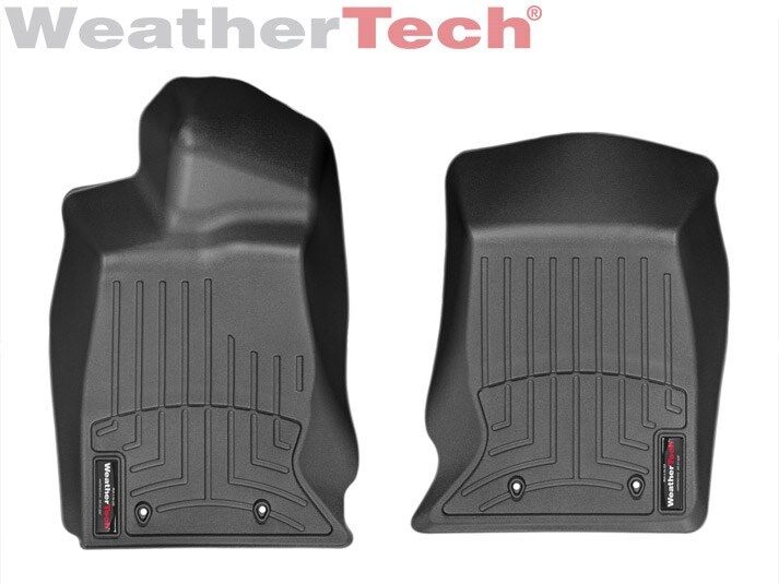 WeatherTech FloorLiner Floor Mat for Jaguar F-Type/XK - 1st Row - Black