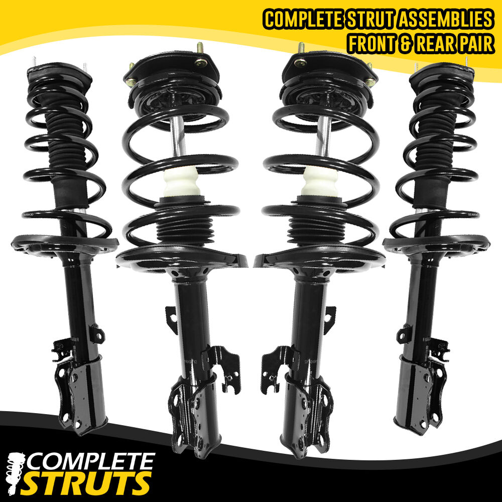 Quick Complete Struts Shocks & Coil Spring Kit for 2004 2005 2006 Toyota Camry