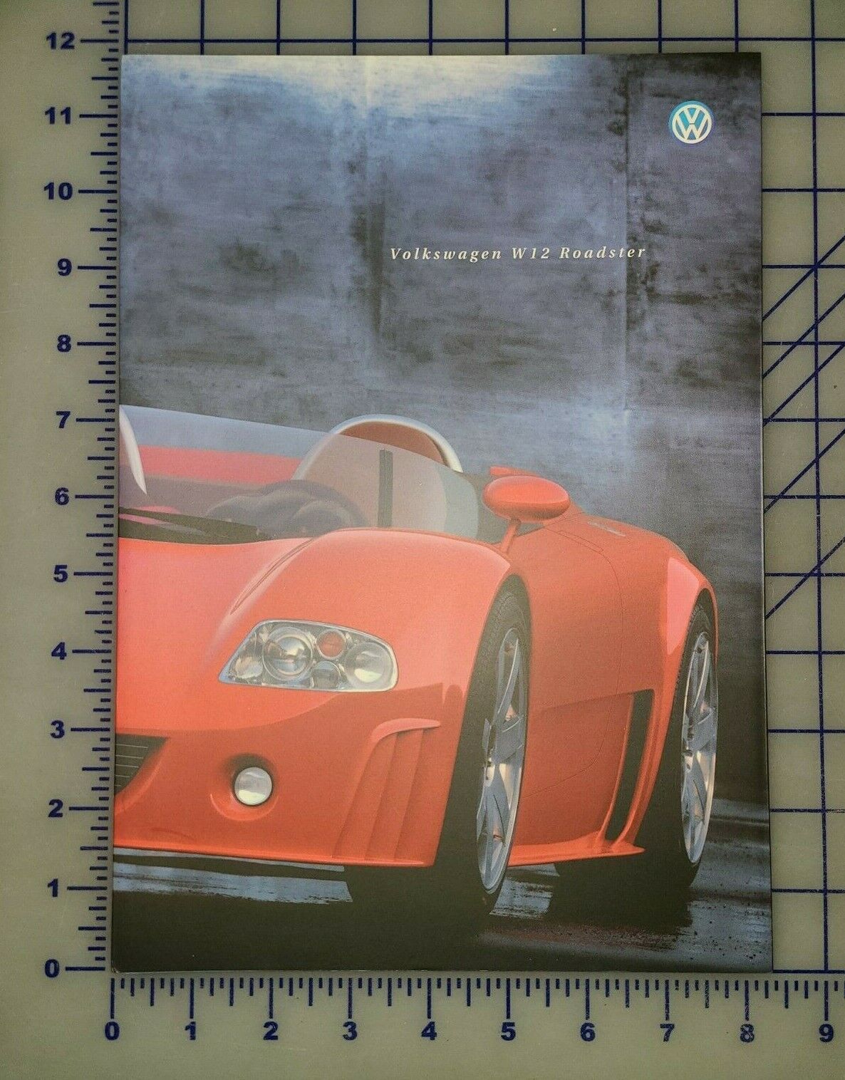 1998 Volkswagen Roadster W12 Supercar Concept Brochure Folder 