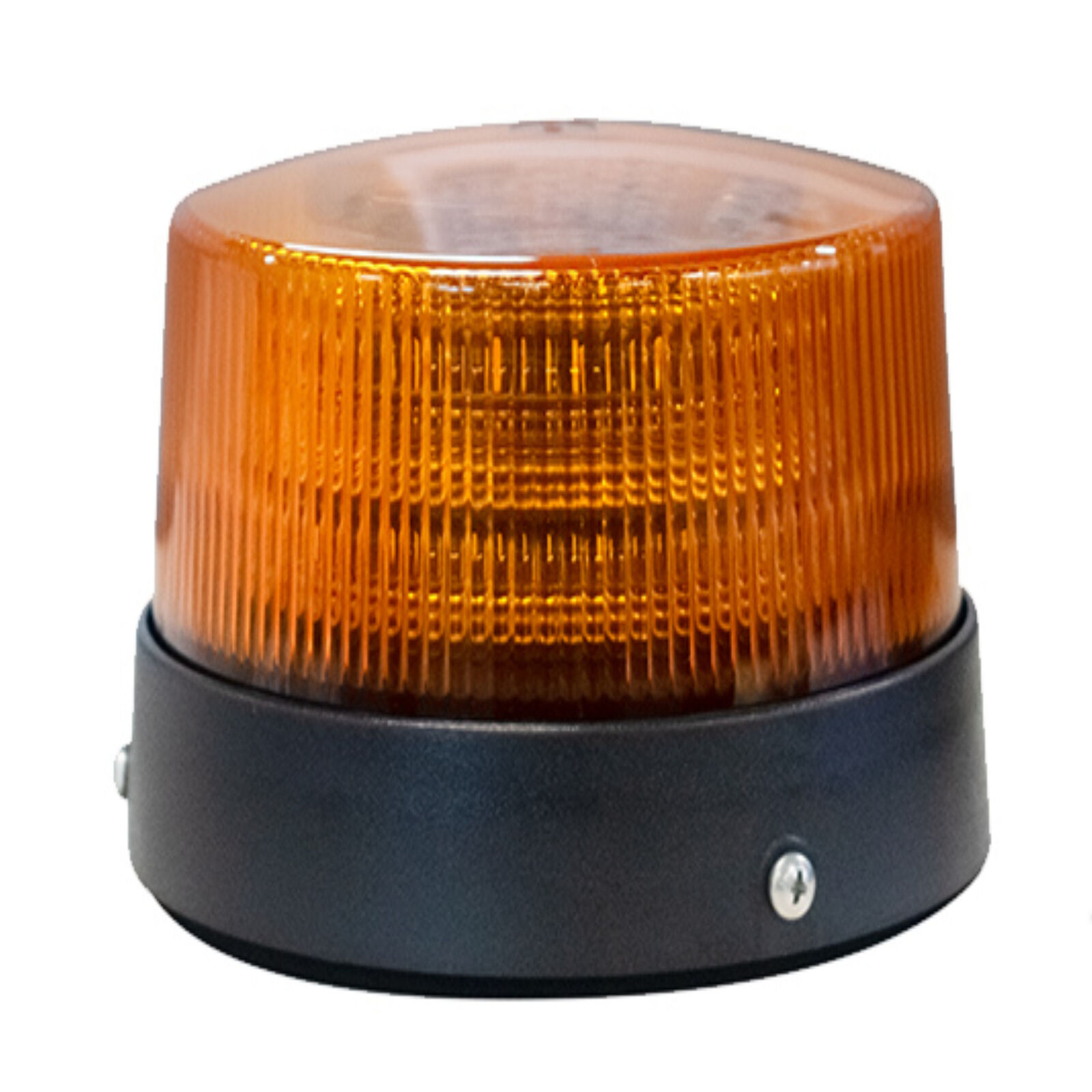 Tecniq New OEM K10 Amber Beacon Light Amber Lens Single Flash Pattern