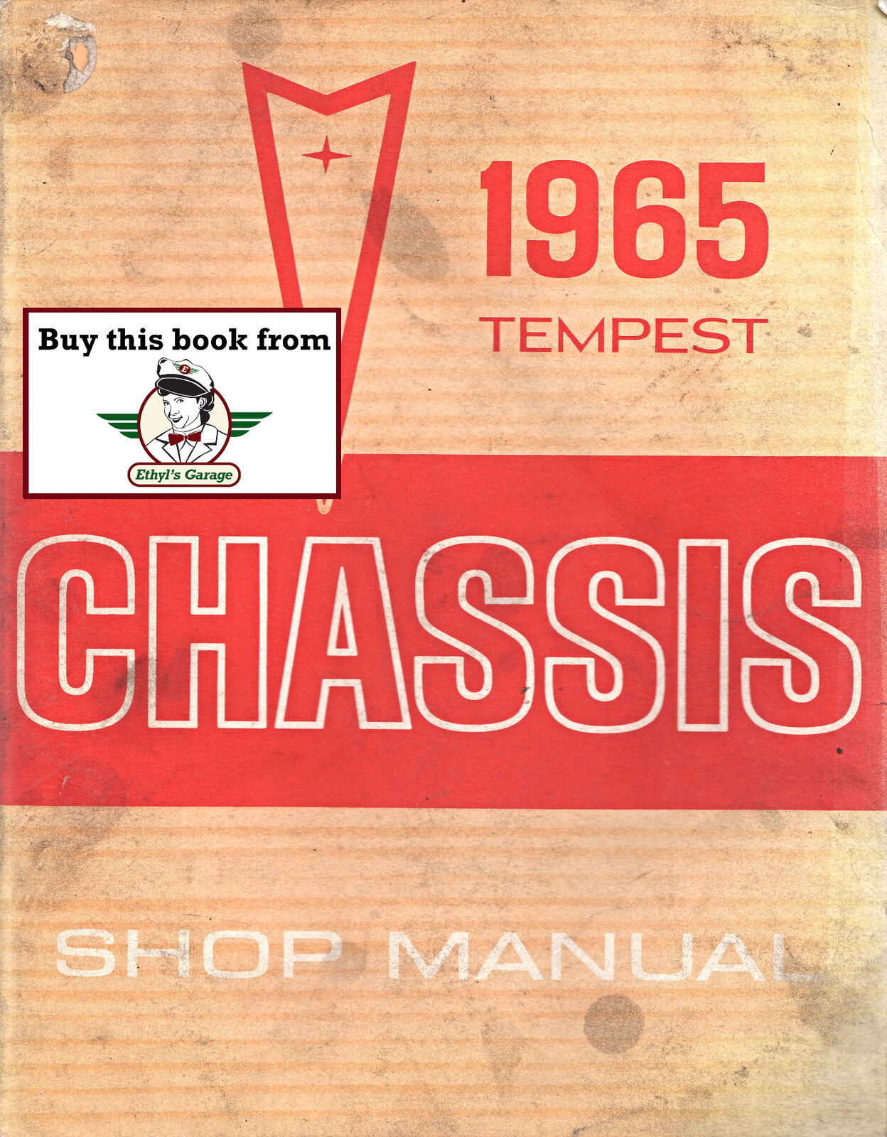 1965 Pontiac Tempest Le Mans GTO Factory OEM Repair Shop Service Manual